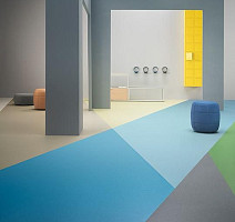 Forbo Marmoleum Decibel on Order 364535 neptune blue фото 2 | FLOORDEALER